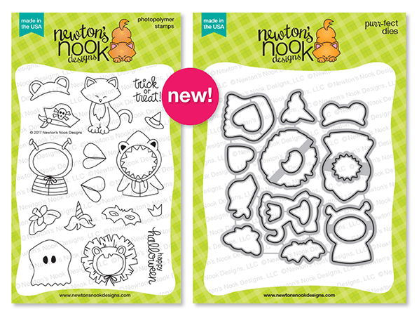 NND SEPT17_NewtonsCostumeParty Stamp